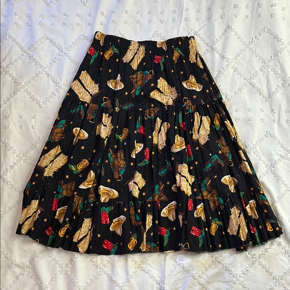 Vintage Western Skirt - Picture 2 of 9